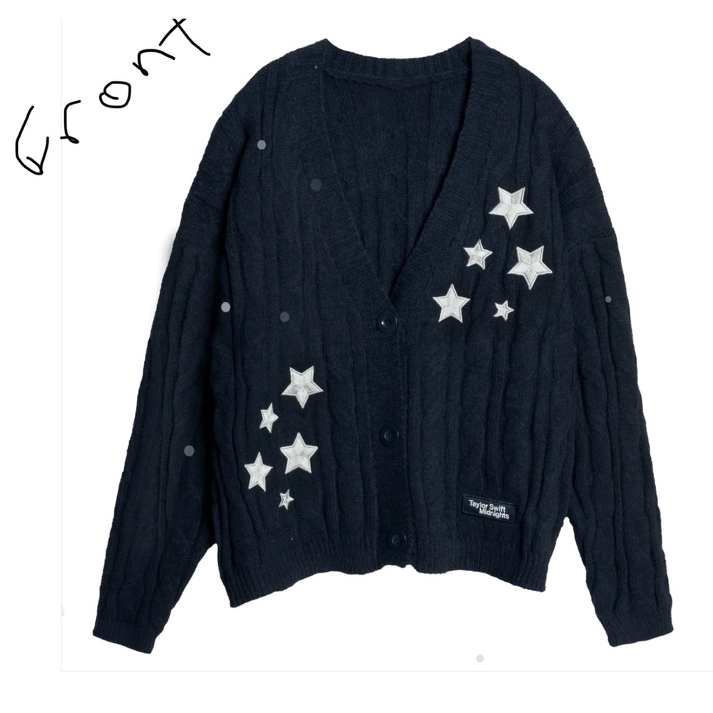 NWT_TAYLOR SWIFT 2024 MIDNIGHT CARDIGAN